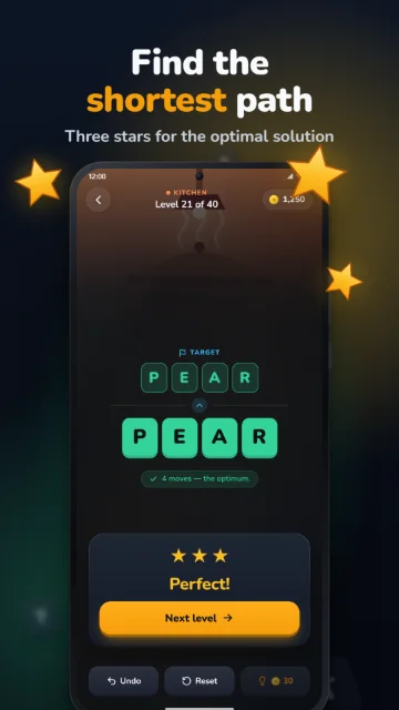 Find the shortest path – Three stars for the optimal solution