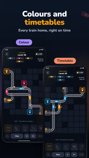 Colours and timetables – Every train home, right on time
